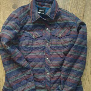 Marmot insulated flannel shacket